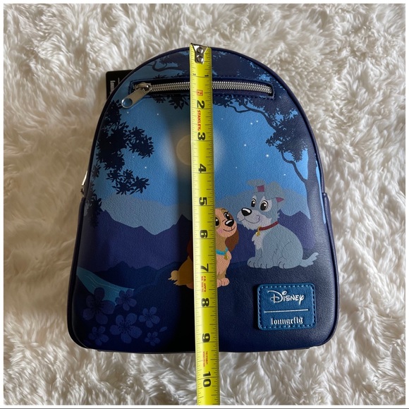 Loungefly Disney Lady And The Tramp Moonlight Stroll Mini Backpack - Picture 6 of 8